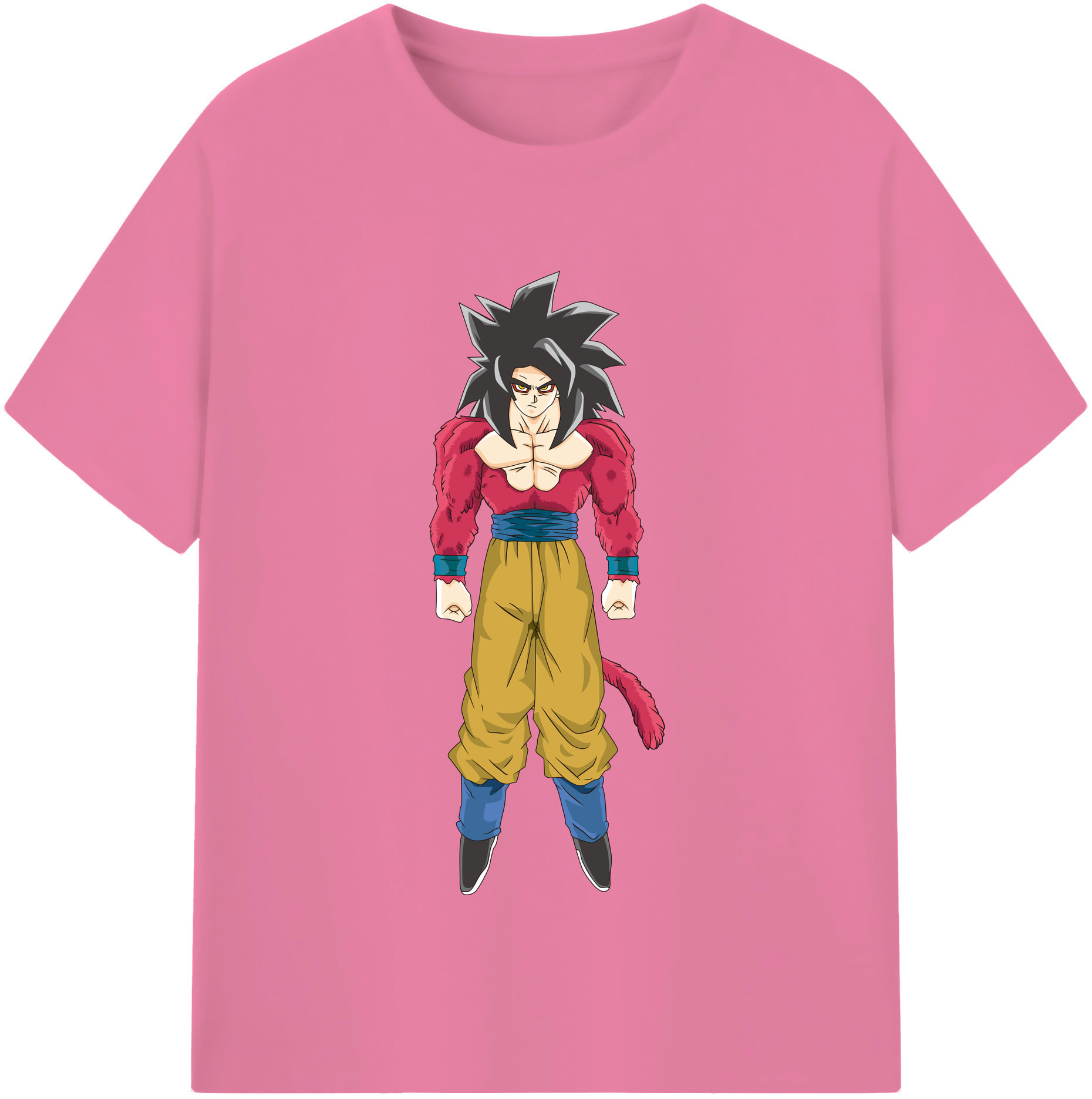 （画像用） ドラゴンボール 孫悟空（そん ごくう）Son Goku カカロット DRAGON BALL Kakarotto 綿100％半袖Tシャツ（フロントプリント）